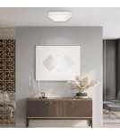 Plafonds with remote control - Milagro Plafond QUADRO GOLD 38W ML7930 - product 2
