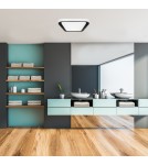 Plafonds with remote control - Milagro Plafond QUADRO BLACK 66W ML7932 - product 3