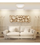Plafonds with remote control - Milagro Plafond QUADRO GOLD 66W ML7933 - product 2