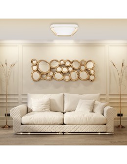 Milagro Plafon QUADRO GOLD 66W ML7933 - produkt 2