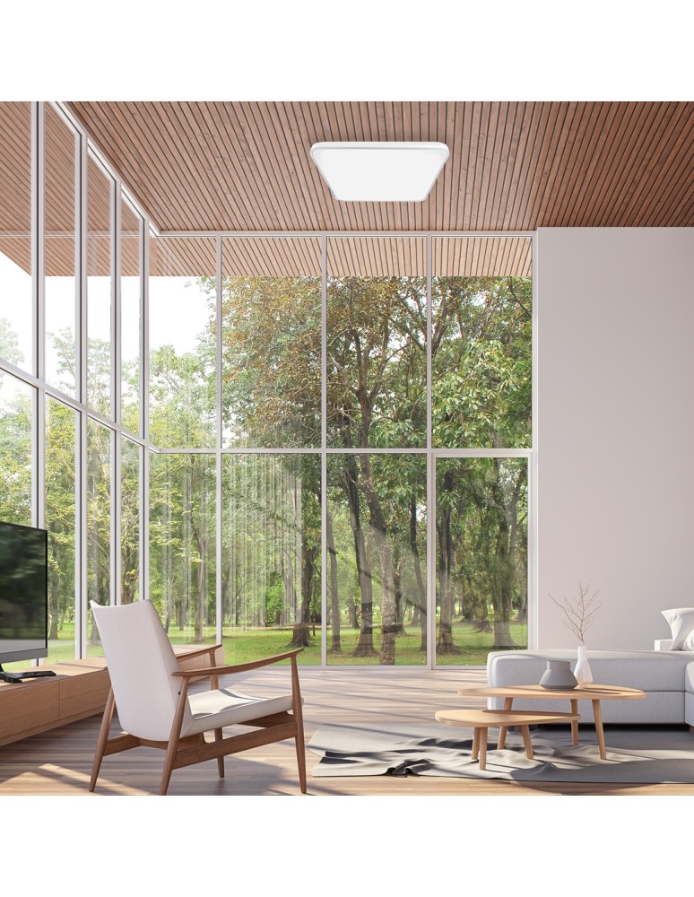 LED Plafonds - Milagro Plafond FABIO WHITE 35W ML7936 - product kolory-swiatla.pl 2