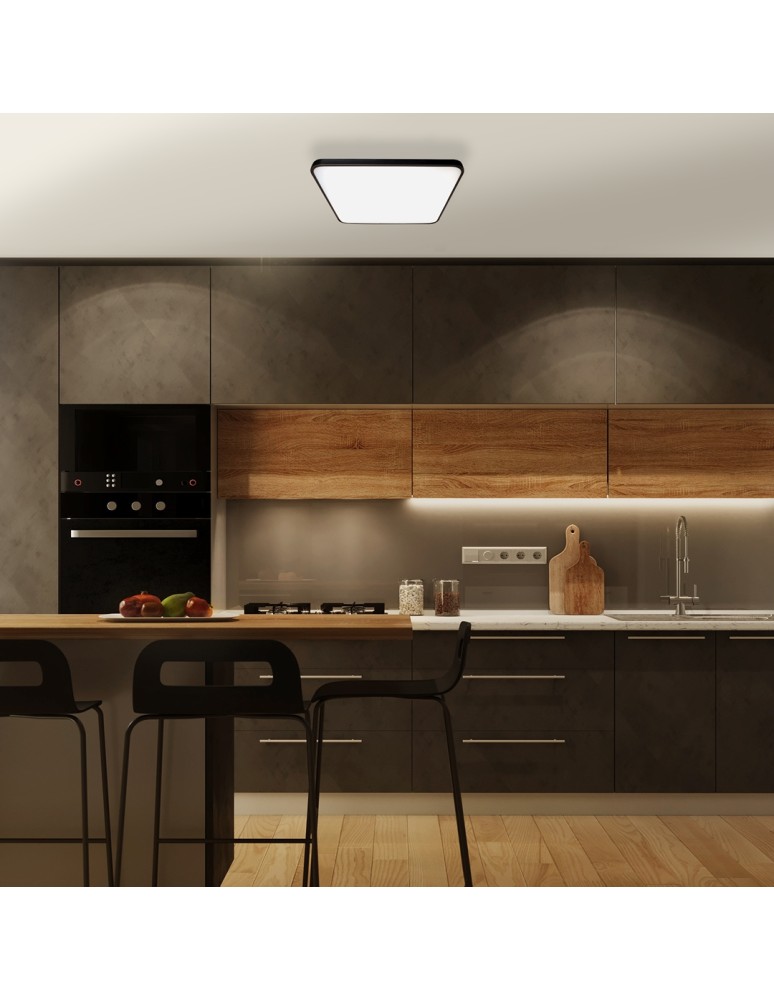LED Plafonds - Milagro Plafond FABIO BLACK 35W ML7937 - product kolory-swiatla.pl 2