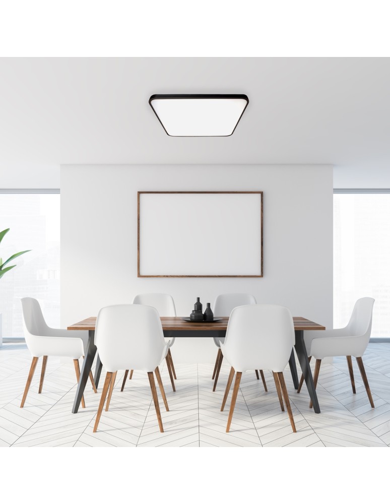 LED Plafonds - Milagro Plafond FABIO BLACK 35W ML7937 - product kolory-swiatla.pl 3