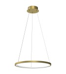Pendant lamps circles - Milagro ROTONDA GOLD 27W LED pendant lamp ML7941 - product 1
