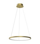 Pendant lamps circles - Milagro ROTONDA GOLD 27W LED pendant lamp ML7941 - product 7