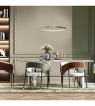 Pendant lamps circles - Milagro ROTONDA GOLD 27W LED pendant lamp ML7941 - product 8