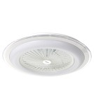 Fans with lighting - Milagro Plafond LED ZONDA WHITE 48W with fan ML8504 - product 1