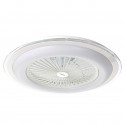 Milagro Plafoniera LED ZONDA WHITE 48W z wentylatorem ML8504