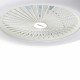 Milagro Plafoniera LED ZONDA WHITE 48W z wentylatorem ML8504