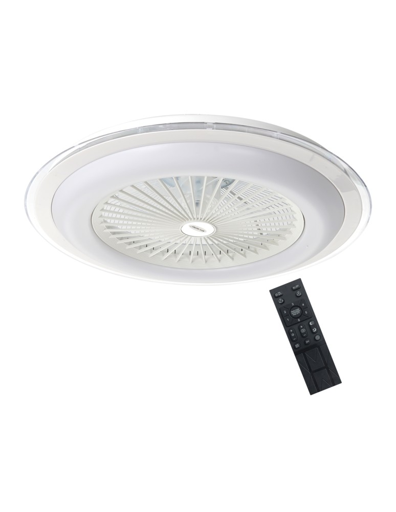 Fans with lighting - Milagro Plafond LED ZONDA WHITE 48W with fan ML8504 - product kolory-swiatla.pl 3
