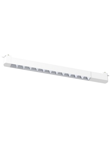 Milagro track light fixture CYBER WHITE 28W LED ML7915