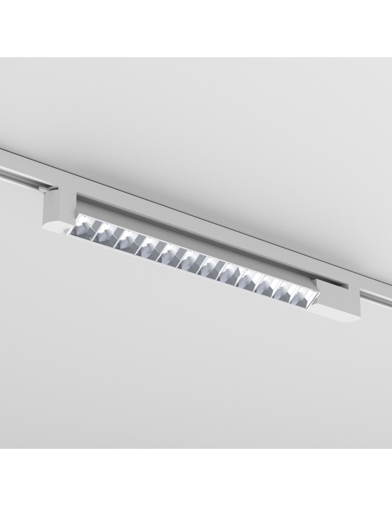 Lamps for 1 phase busbars - Milagro track light fixture CYBER WHITE 28W LED ML7915 - product kolory-swiatla.pl 2