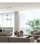 Lamps for 1 phase busbars - Milagro track light fixture CYBER WHITE 28W LED ML7915 - product 4