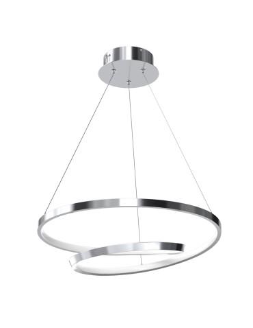 Milagro LUCERO CHROME 48W LED pendant lamp ML7949