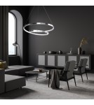 LED pendant lamps - Milagro LUCERO CHROME 48W LED pendant lamp ML7949 - product 4