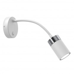 Milagro Kinkiet flex JOKER WHITE CHROME 1xGU10 MLP8533