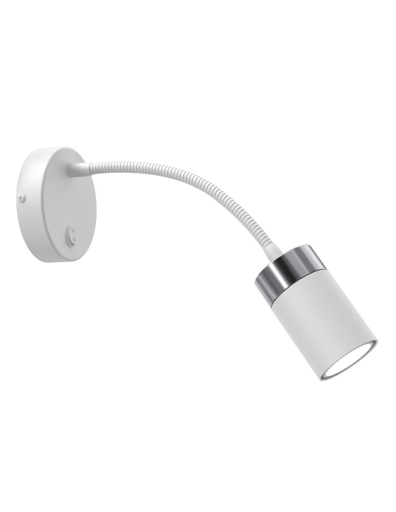 Wall lamps - Milagro Flex wall lamp JOKER WHITE CHROME 1xGU10 MLP8533 - product kolory-swiatla.pl 1