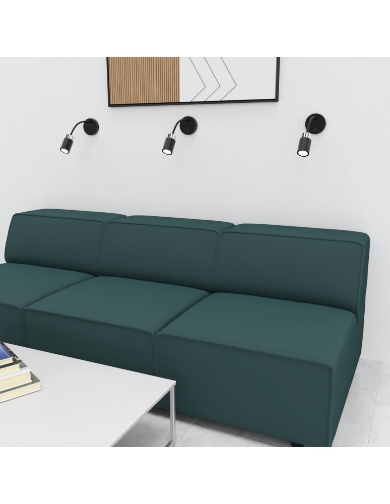 Reading wall lamps - Milagro flex wall lamp JOKER BLACK CHROME 1xGU10 MLP8534 - product kolory-swiatla.pl 4