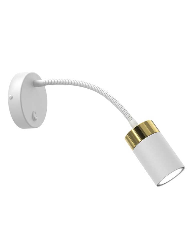 Wall lamps - Milagro Flex wall lamp JOKER WHITE GOLD 1xGU10 MLP8535 - product kolory-swiatla.pl 1