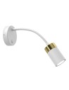 Milagro Flex wall lamp JOKER WHITE GOLD 1xGU10 MLP8535