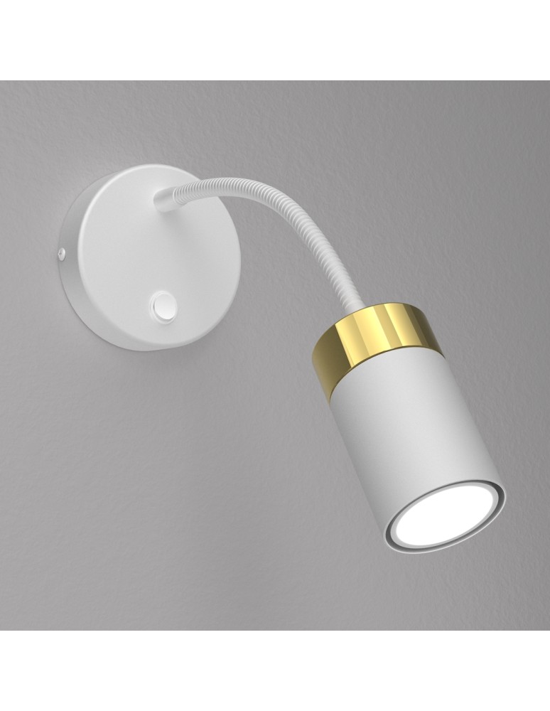 Wall lamps - Milagro Flex wall lamp JOKER WHITE GOLD 1xGU10 MLP8535 - product kolory-swiatla.pl 3