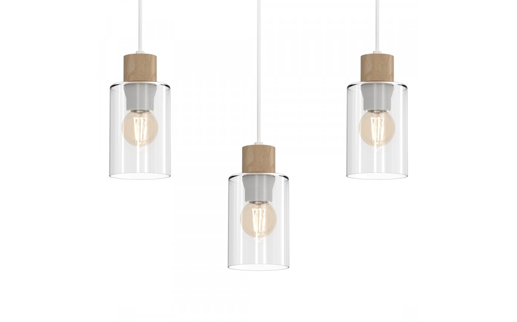 Milagro Lampa wisząca MADERA 3xE27 MLP8555