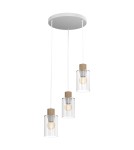 Product categories - Milagro MADERA 3xE27 pendant lamp MLP8556 - product 1