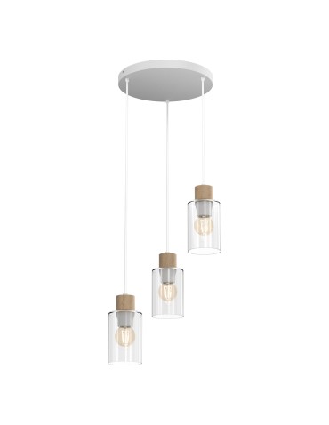 Milagro Lampa wisząca MADERA 3xE27 MLP8556