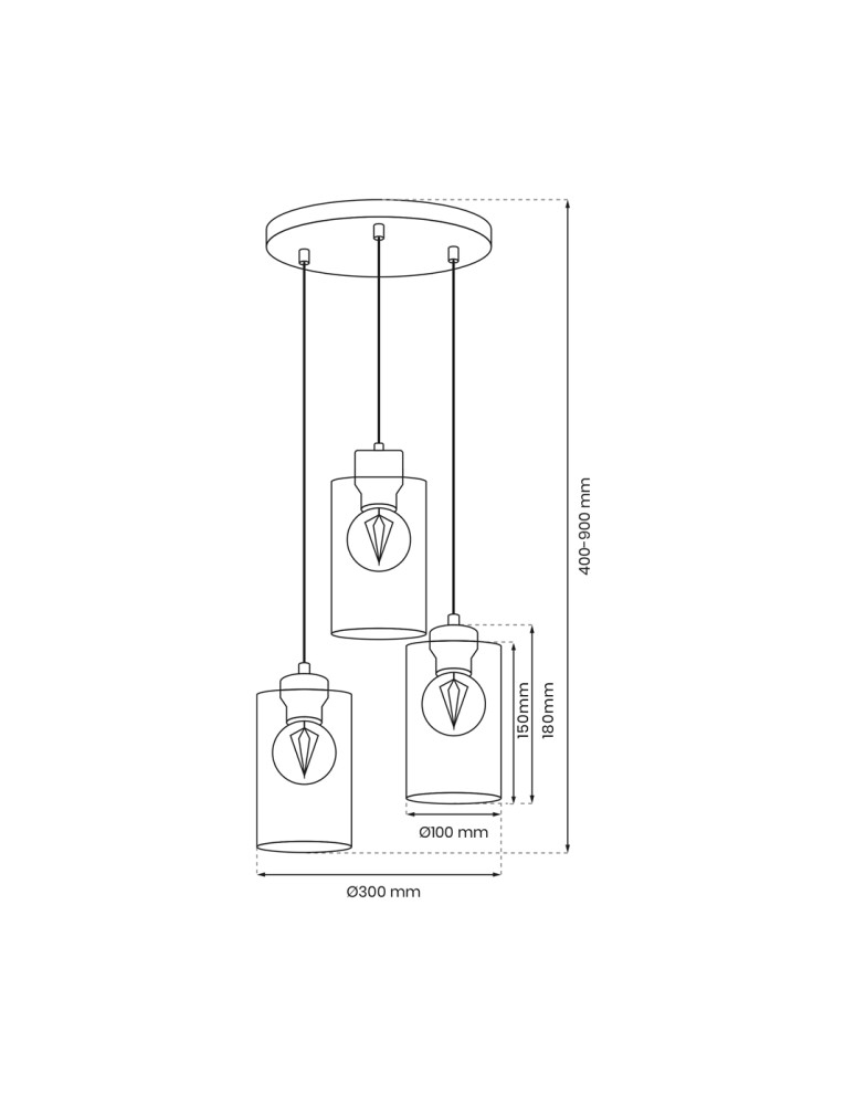 Product categories - Milagro MADERA 3xE27 pendant lamp MLP8556 - product kolory-swiatla.pl 8