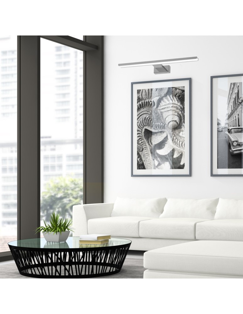 Wall lamps - Milagro Wall lamp PINTO CHROME 12W LED 50cm ML8237 - product kolory-swiatla.pl 3