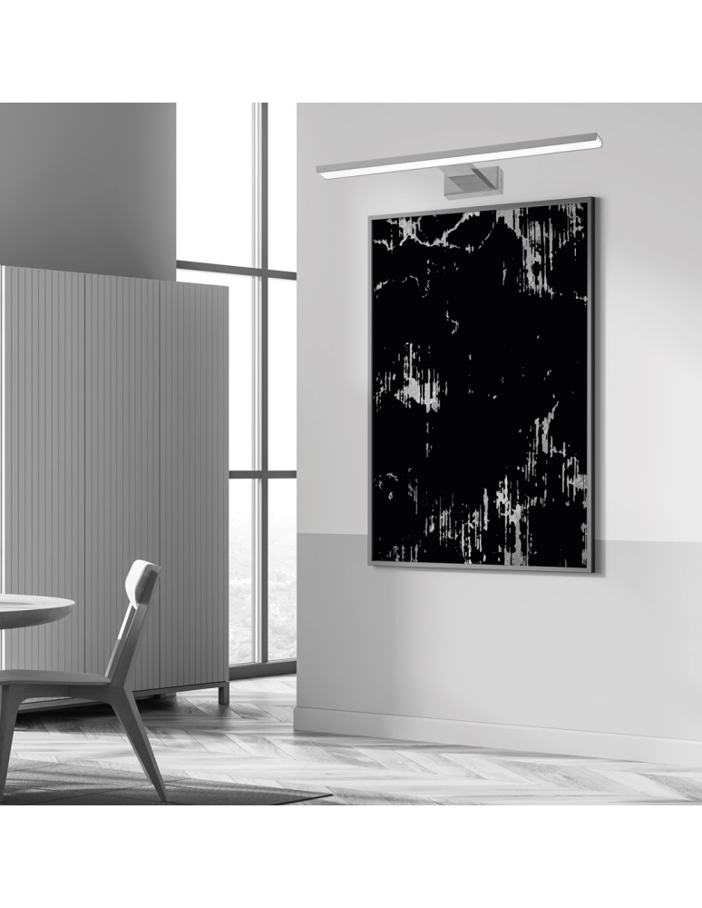 Wall lamps - Milagro Wall lamp PINTO CHROME 12W LED 50cm ML8237 - product kolory-swiatla.pl 4