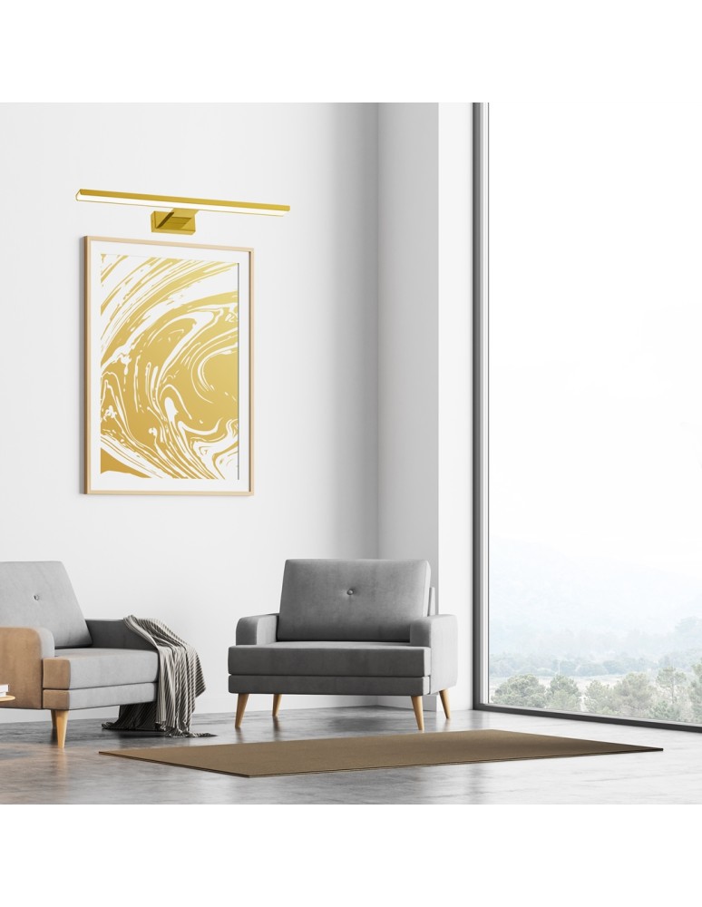 Wall lamps - Milagro Wall lamp PINTO GOLD 12W LED 50cm ML8238 - product kolory-swiatla.pl 4