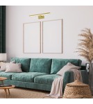 Wall lamps - Milagro Wall lamp PINTO SATIN GOLD 7W LED 30cm ML8250 - product 4