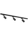 Milagro 3xPipe GU10 track set + Guide 1,5m - Black ML8719