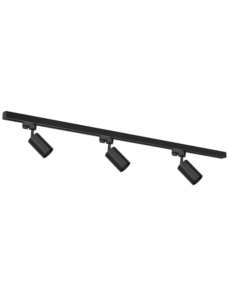 Ready-made rail kits - Milagro 3xPipe GU10 track set + Guide 1,5m - Black ML8719 - product kolory-swiatla.pl 6