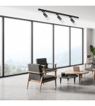 Ready-made rail kits - Milagro 3xPipe Ring GU10 track set + Guide 1,5m - Black ML8721 - product 3