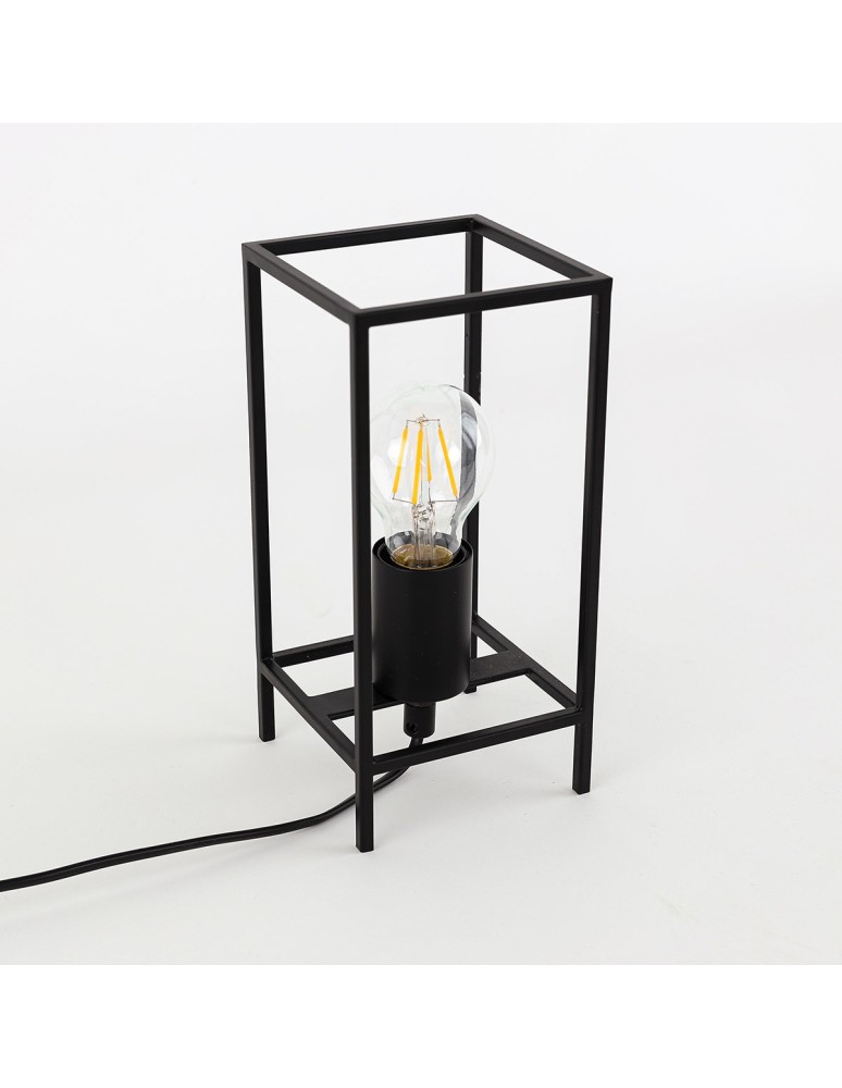 Loft table lamps - industrial - ITALUX Melando Desk E27 1x40W Black TB-3343-1S-BK - product kolory-swiatla.pl 3