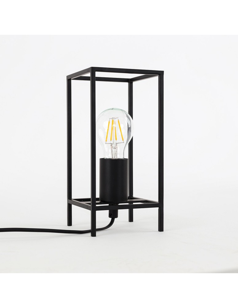 Loft table lamps - industrial - ITALUX Melando Desk E27 1x40W Black TB-3343-1S-BK - product kolory-swiatla.pl 4