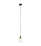 Pendant lamps - ITALUX Lamezia Pendant E27 1x40W Brown/Black PND-67594-1-BRO+CL - product 3