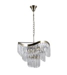 Glamour chandeliers - ITALUX Sabriga Pendant E14 8x40W Brown PND-44544-8 - product 3
