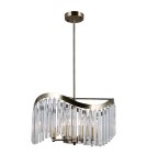 Glamour chandeliers - ITALUX Sabriga Pendant E14 6x40W Brown PND-44544-6 - product 3