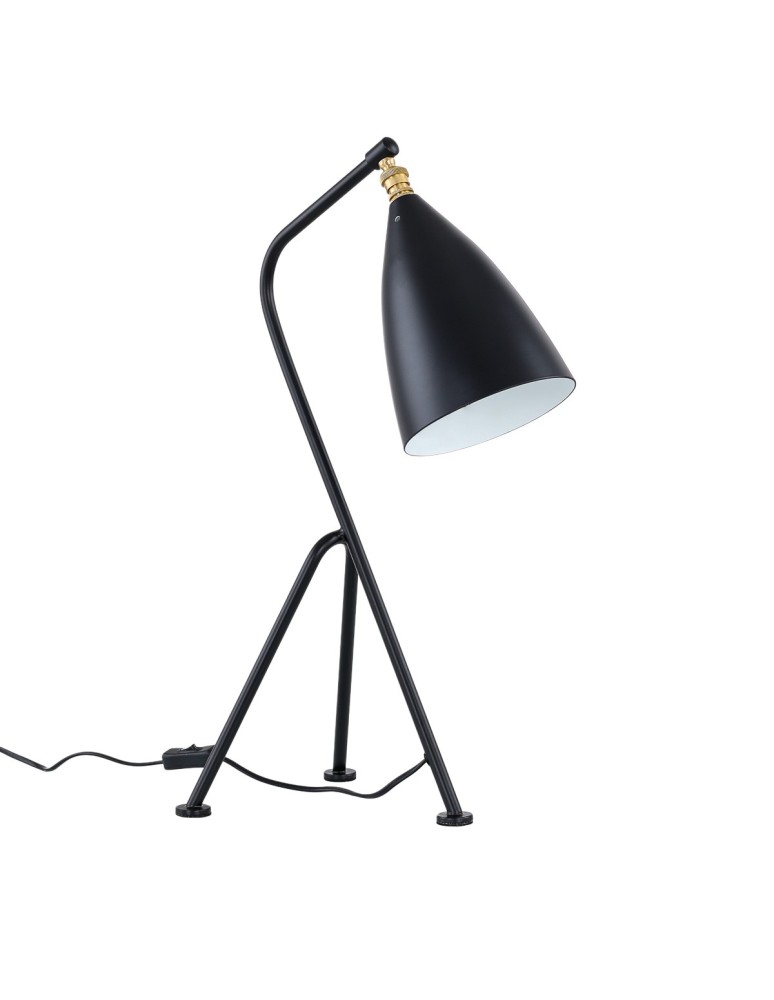 Loft floor lamps - industrial - ITALUX Sotto Standing E27 1x60W Black MTE2066/1 - product kolory-swiatla.pl 3