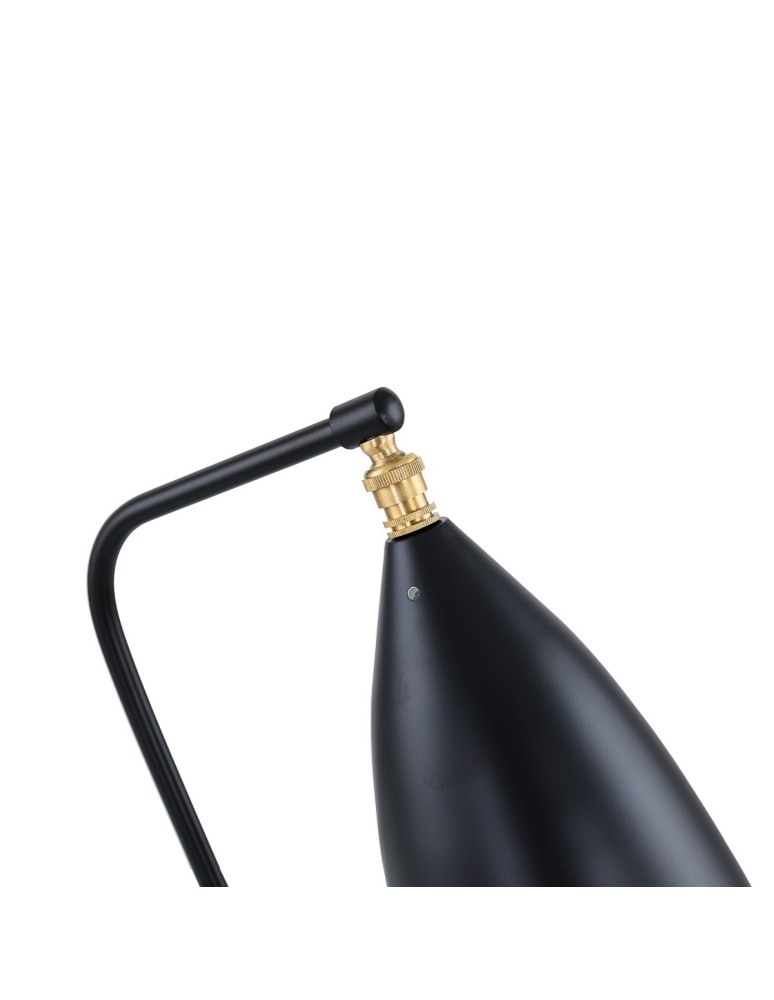 Loft floor lamps - industrial - ITALUX Sotto Standing E27 1x60W Black MTE2066/1 - product kolory-swiatla.pl 4