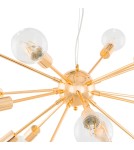 Loft pendant lamps - ITALUX Theo Pendant E27 18x40W Gold AD20000-18 - product 4