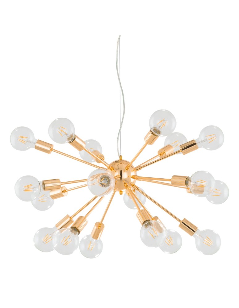 Loft pendant lamps - ITALUX Theo Pendant E27 18x40W Gold AD20000-18 - product kolory-swiatla.pl 5