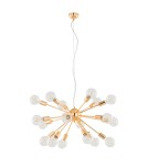 Loft pendant lamps - ITALUX Theo Pendant E27 18x40W Gold AD20000-18 - product 6