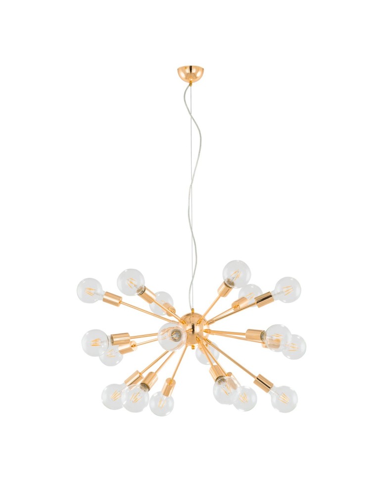 Loft pendant lamps - ITALUX Theo Pendant E27 18x40W Gold AD20000-18 - product kolory-swiatla.pl 6