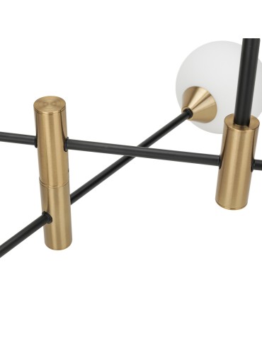 ITALUX Marino Pendant G9 6x25W Black/Brass PND-9148-6-OPAL - product 2