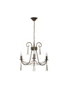 Nowodvorski TWIST Ceiling Max power chandelier 3x60W E14 Brown 2764