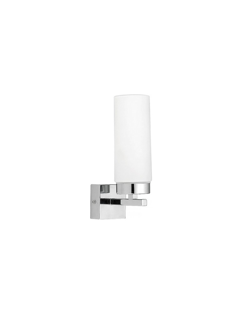 Bathroom wall lamps - Nowodvorski CELTIC Wall Mounted Max power 1x40W E14 IP44 Chrome 3346 - product kolory-swiatla.pl 1